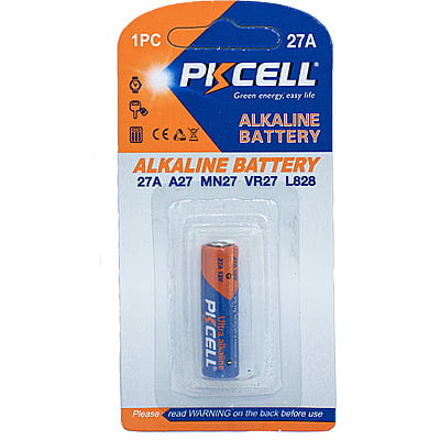 PKCELL 12V Alkaline Battery 27A Battery