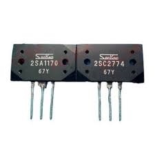 2SA1170 / 2SC2774 SANKEN Pair Transistor set