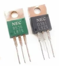 2SB536 / 2SD381 Matched Audio Output Transistor Pair