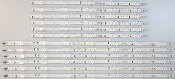Samsung BN96-30429A / BN96-30430A Backlight LED Strips Set - (12