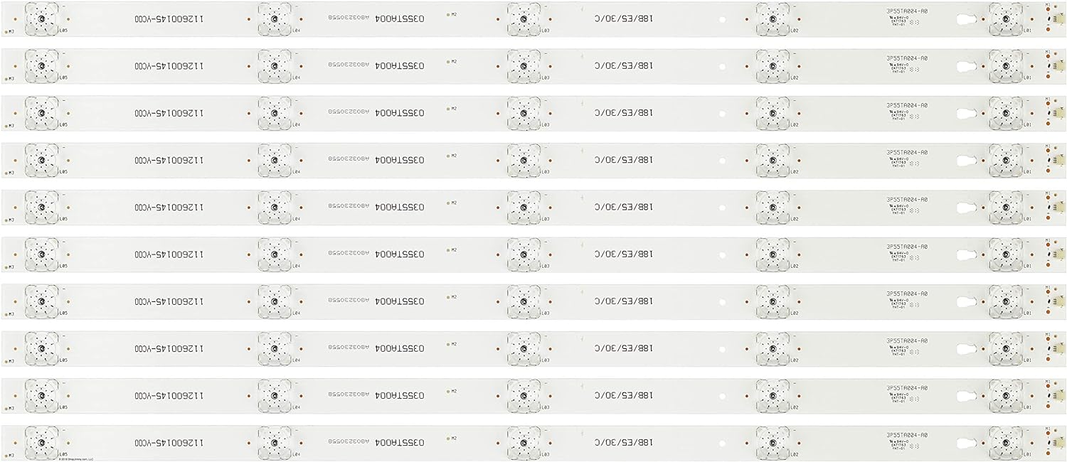 Element / Westinghouse 3P55TA004-A0 LED Backlight Strips (10)