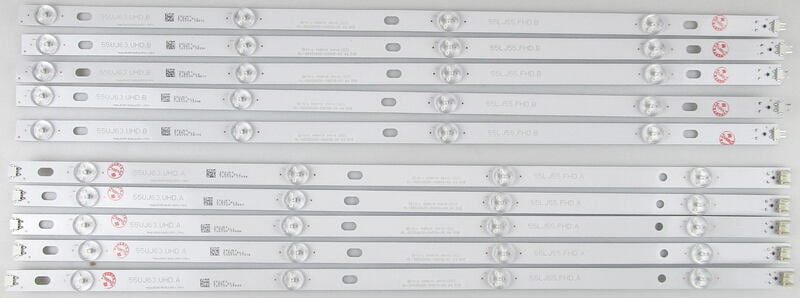 LG HL-99550A30-0401A-01 / HL-99550A30-0401B-01 LED Backlight - 10 Strips
