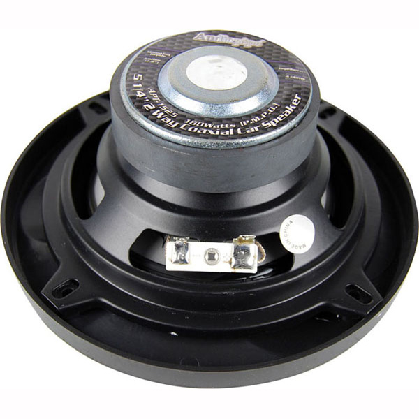 5.25" 180W 2-Way Electroplated PP Cone Coaxial Car Audio Speaker 5.25" 180W 2-Way Electroplated PP Cone Coaxial Car Audio Speaker