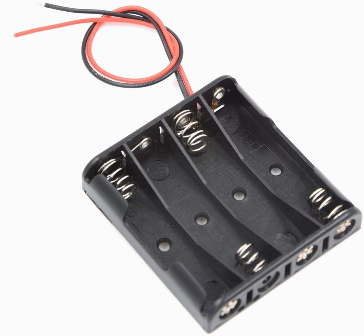 Battery Holder with Lead Wire, 4x AAA Cell