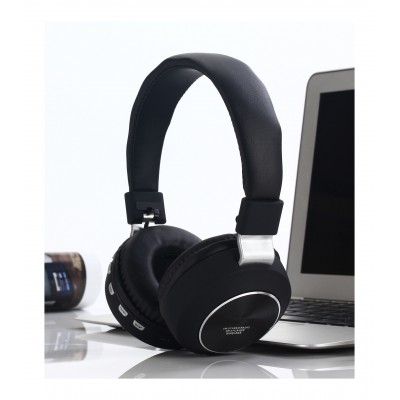 BHS-001B: Black Wireless Bluetooth Headphones BHS-001B: Black Wireless Bluetooth Headphones