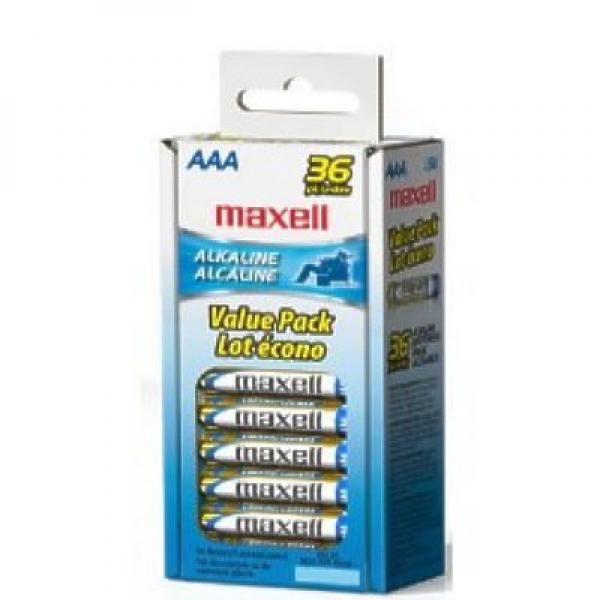 Maxell AAA (Blister Pack) - 36 Pack