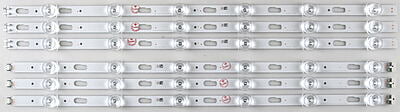 Samsung BN96-50317A / BN96-50318A Backlight LED Strips Set - 6
