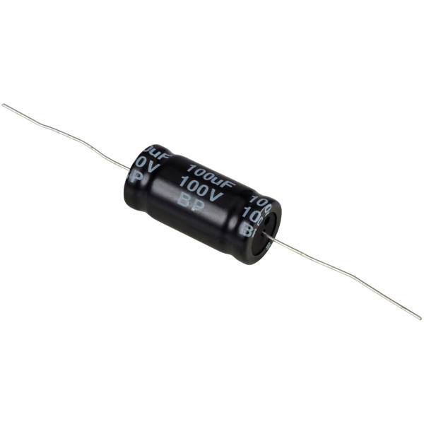 100uF 100V Electrolytic Non-Polarized Crossover Capacitor 100uF 100V Electrolytic Non-Polarized Crossover Capacitor