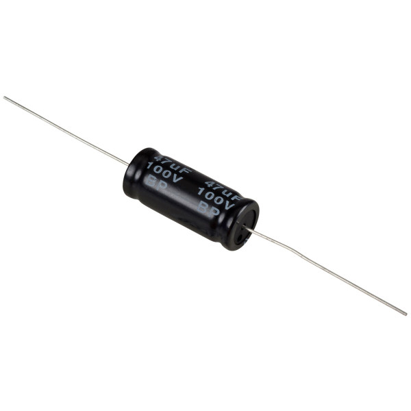 47uF 100V Electrolytic Non-Polarized Crossover Capacitor 47uF 100V Electrolytic Non-Polarized Crossover Capacitor