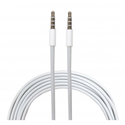 3.5mm 4-pole Male Audio Plug Car Aux Cable for iphone