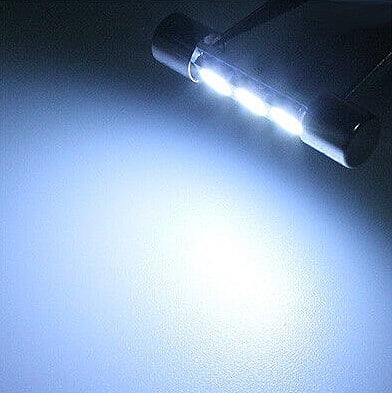 7-Pack 8VAC LED Fuse Lamp, Cool White (L-12/LEDCW)