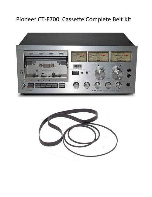 Pioneer CT-F700 Complete Cassette Belt Kit