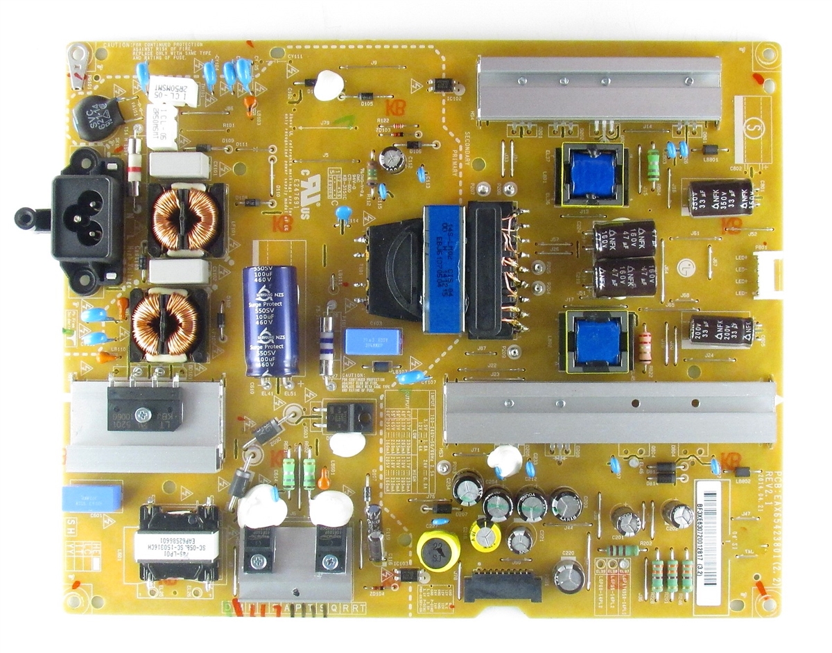 LG EAY63072001 Power Supply / LED Board