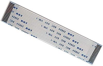 16Pin Flex Cable, 7cm Long, Connector Same Side