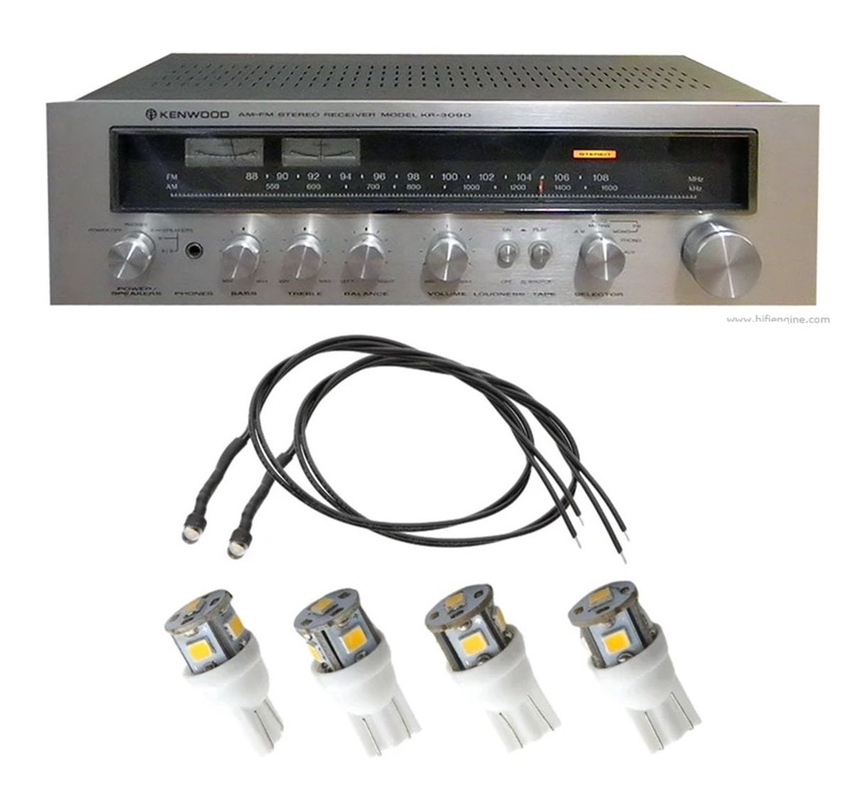 Kenwood KR-9600 AM/FM Stereo Tuner Receiver Made In Japan Vintage PARTS - Foto 11