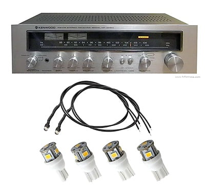 Kenwood KR-2090, KR-2400, KR-3090, KR-3400, KR-4400 Upgrade LED Kit