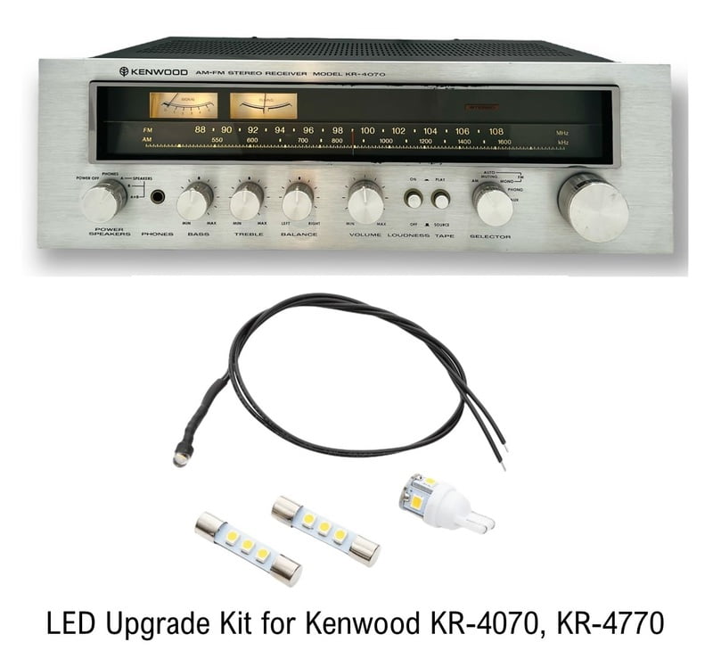 Kenwood KR-4070, KR-4770 LED Upgrade Kit