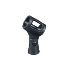 PS-030: Black-Plastic Microphone Holder