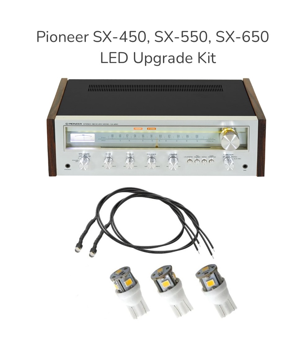Pioneer Amplifier LED Upgrade Kit