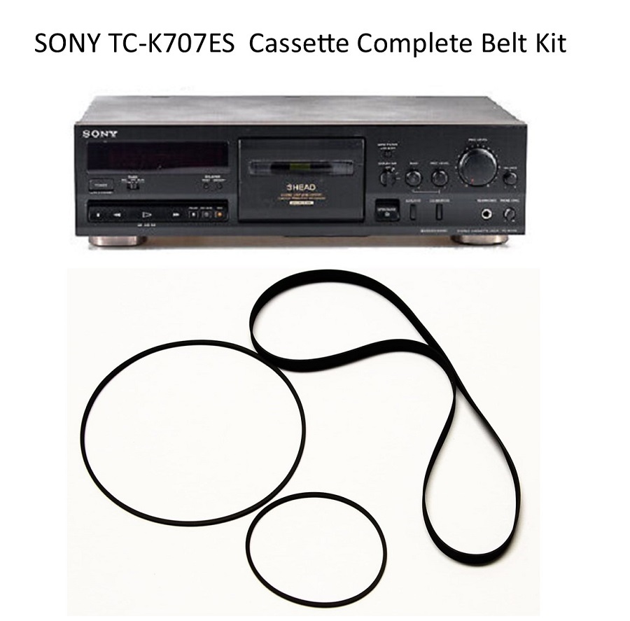 SONY TC-K707ES Complete Belt Kit