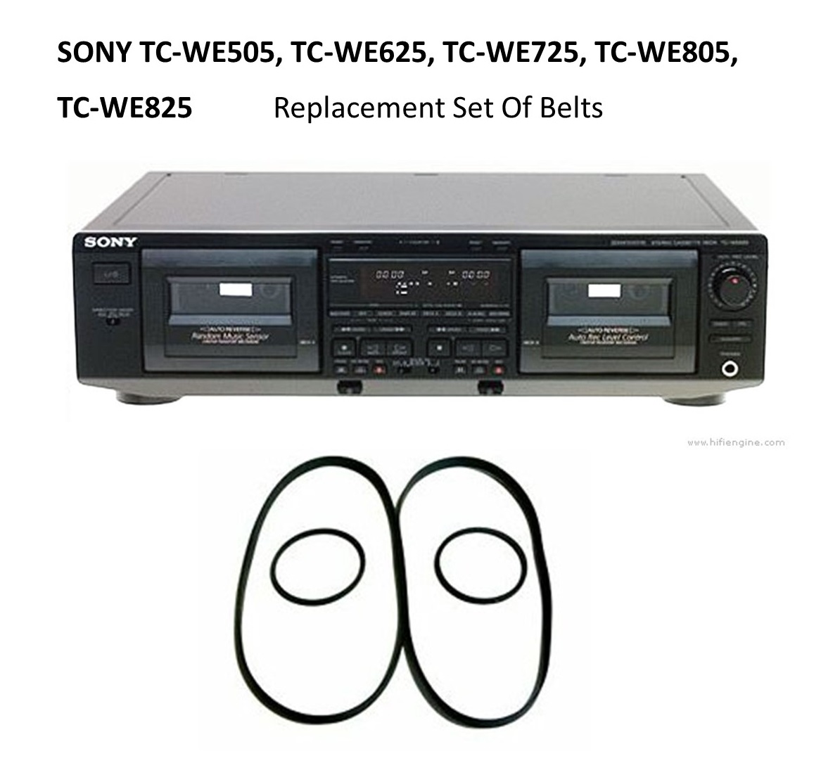 SONY TC-WE505, TC-WE625, TC-WE725, TC-WE802, TC-WE825 Cassette Belt kit