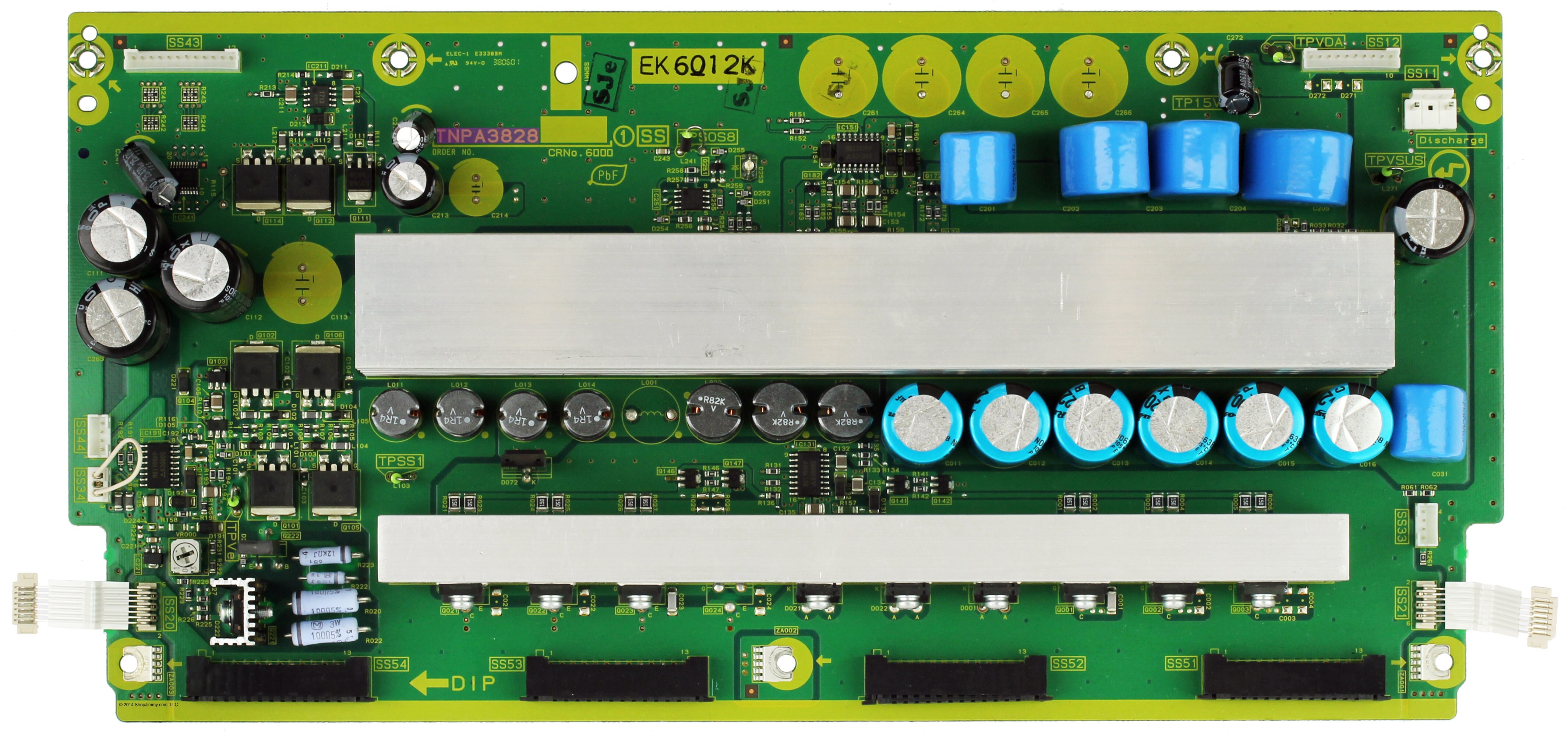 Panasonic TXNSS1BHTUJ (TNPA3828) SS Board