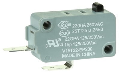 V15T22-EP200 Microwave Oven Switch, 22A
