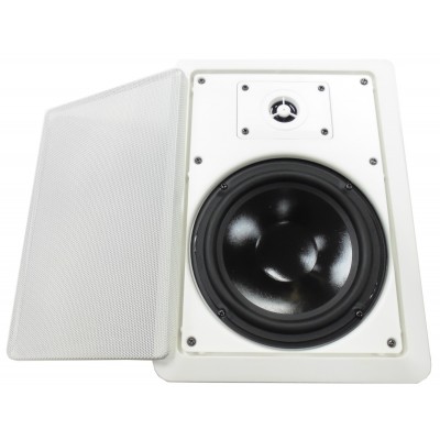 YW-6300C: 6" In-Wall Speaker With Tweeter & Grill