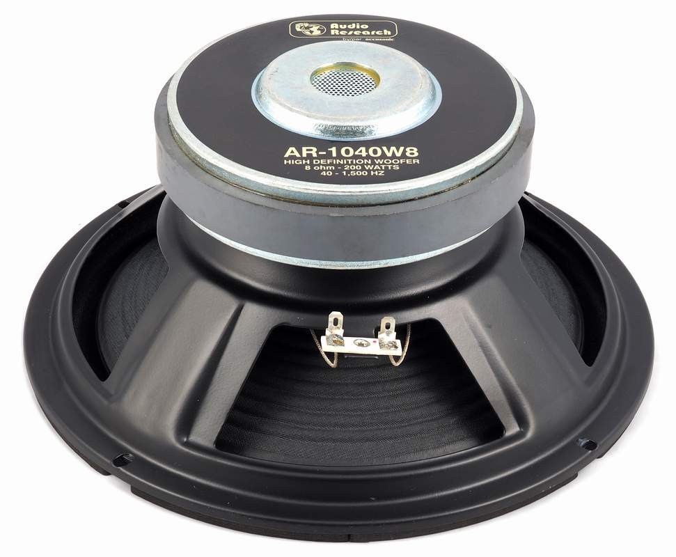 10" Woofer , 200 Watt (AR-1040W8) 10" Woofer , 200 Watt (AR-1040W8)