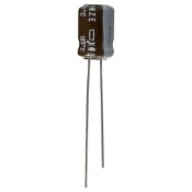 100uF, 16V Aluminum Electrolytic Radial Capacitor