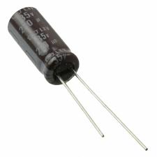 220uF, 35V Aluminum Electrolytic Radial Capacitor