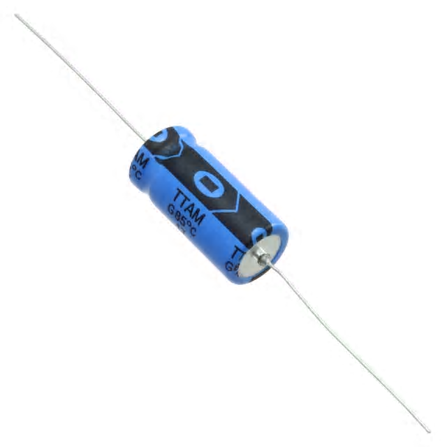 150uF, 250V Aluminum Electrolytic Axial Capacitor