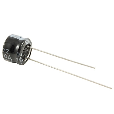 220uF, 6.3V Ultra Miniature radial Capacitor