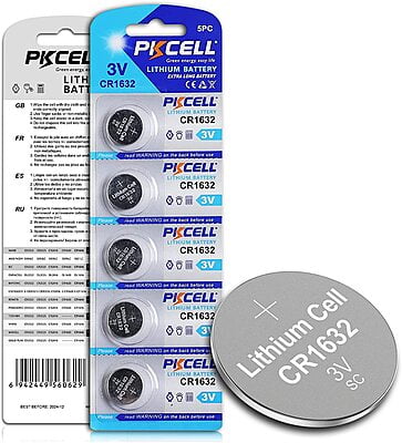 3x 5pc Maxell 3V Lithium Coin Cell Battery CR2032 Replaces DL2032 
