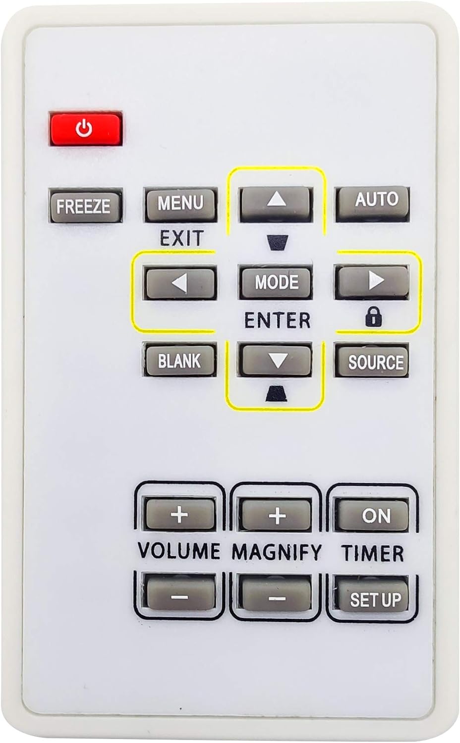 Mitsubishi Projector Replacement Remote Control