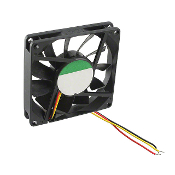 80mm X 80mm X 15mm 12VDC Fan