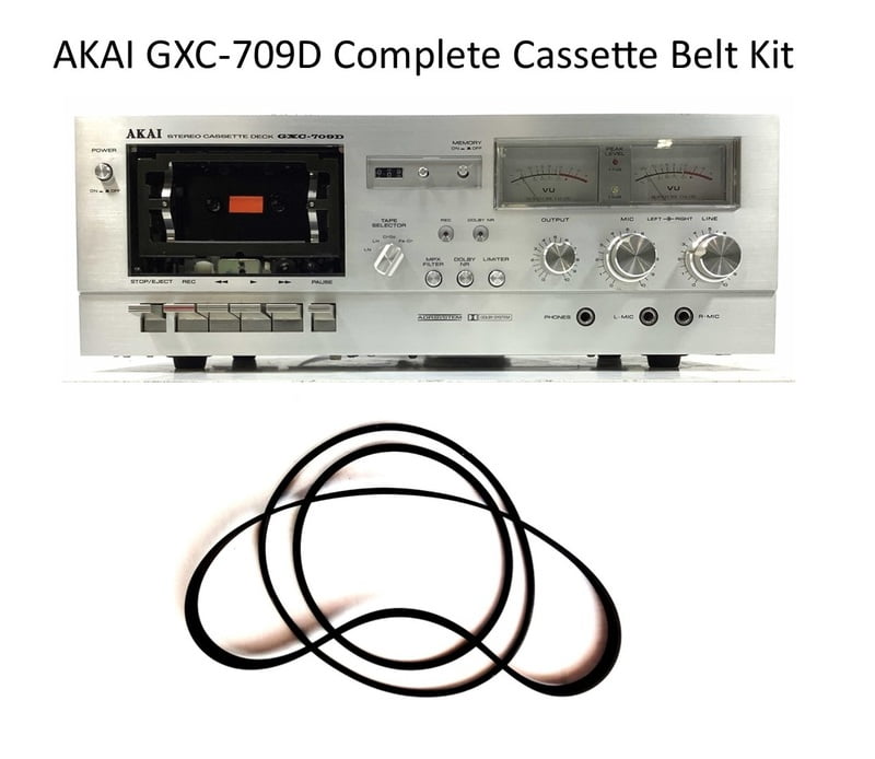 AKAI GXC-709D Cassette Belt Kit
