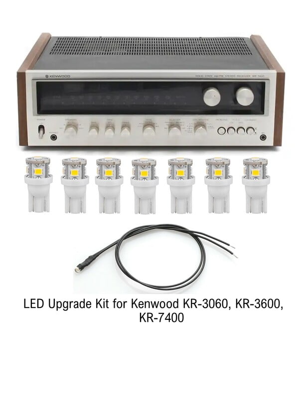 Kenwood KR-3060, KR-3600, KR-7400 LED Upgrade Kit