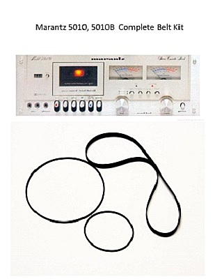 Marantz 5010, 5010B Complete Cassette Belt Kit