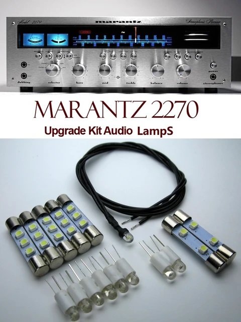 Marantz 2235, 2240, 2265, 2270 Upgrade LED Kit Marantz 2235, 2240, 2265, 2270 Upgrade LED Kit