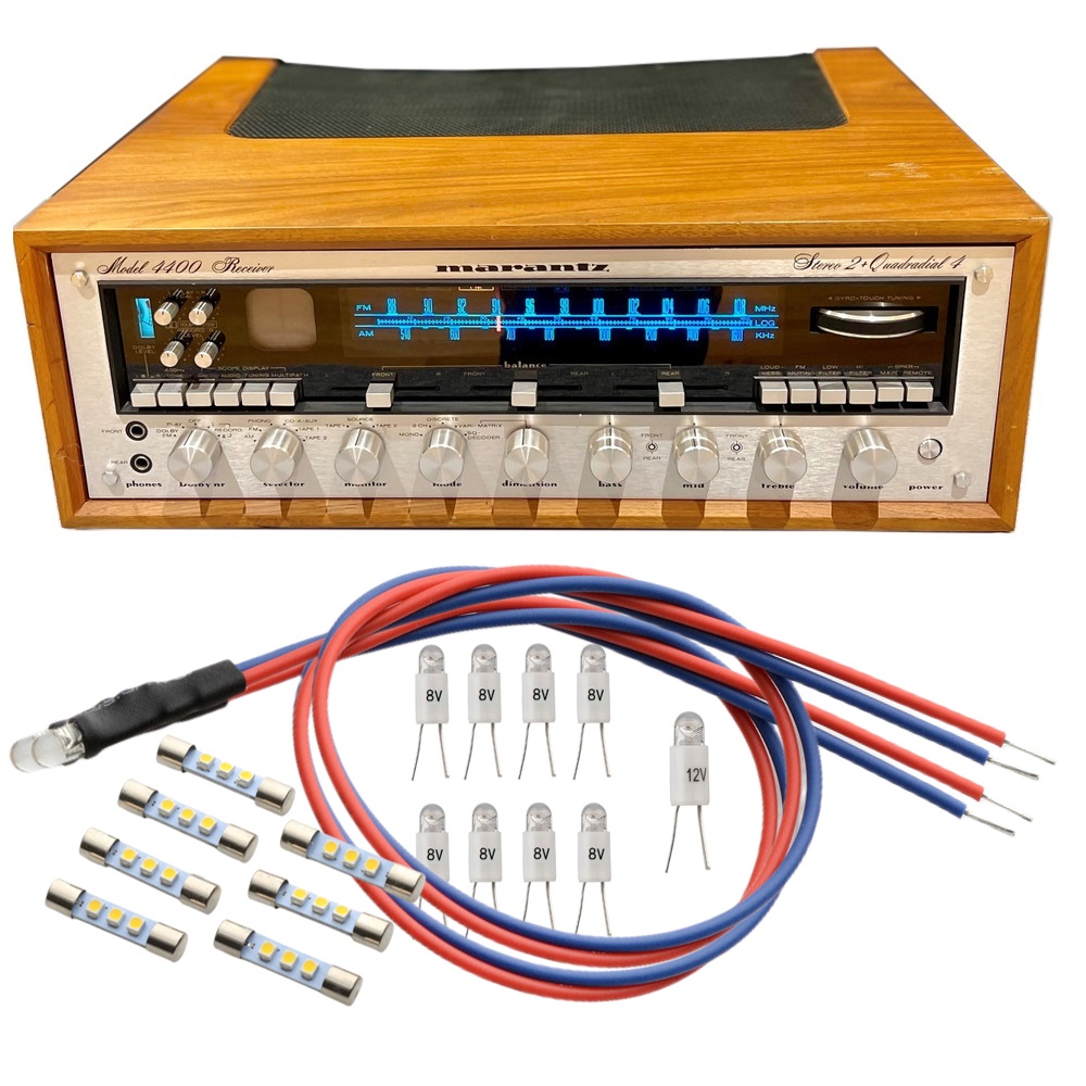 Replacement Lamp Kit For Marantz 2100 & 2120 Receivers - Dial & Meter Illumination Bulbs 6 thumbnail image