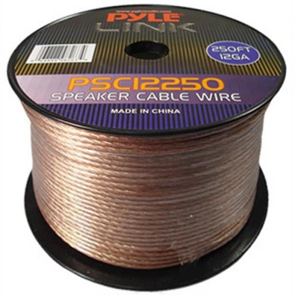 Pyle Link 250 ft. 12AWG Speaker Wire - 2 Conductor