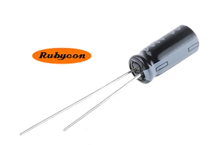 4.7uF, 50V Aluminum Electrolytic Radial Capacitor