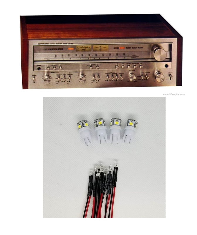 Pioneer SX-850, SX-950, SX-1050, SX-1250 Upgrade LED Kit