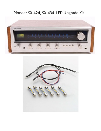 Pioneer SX-424, SX-434 LED Upgrade Kit