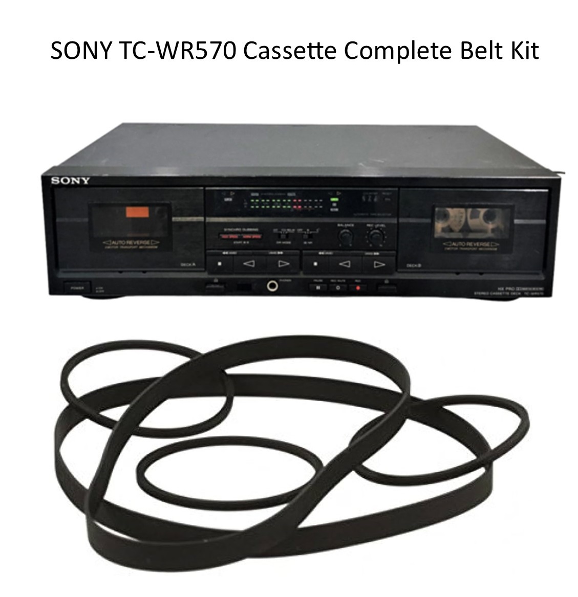 SONY TC-WR570 Cassette Belt Kit