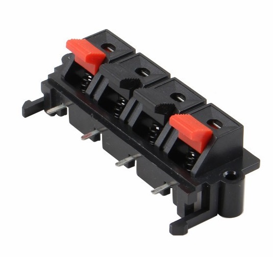 4 Way Spring Speaker - Receiver Terminal Block